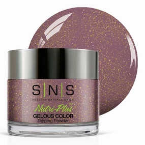 SNS Nail Dip Powder, Gelous Color Dipping Powder - Gilded Opera Haus (Metallic/Bronze, Shimmer) - Long-Lasting Dip Nail Color Lasts 14 Days - Low-Odor & No UV Lamp Required - 1 OZ