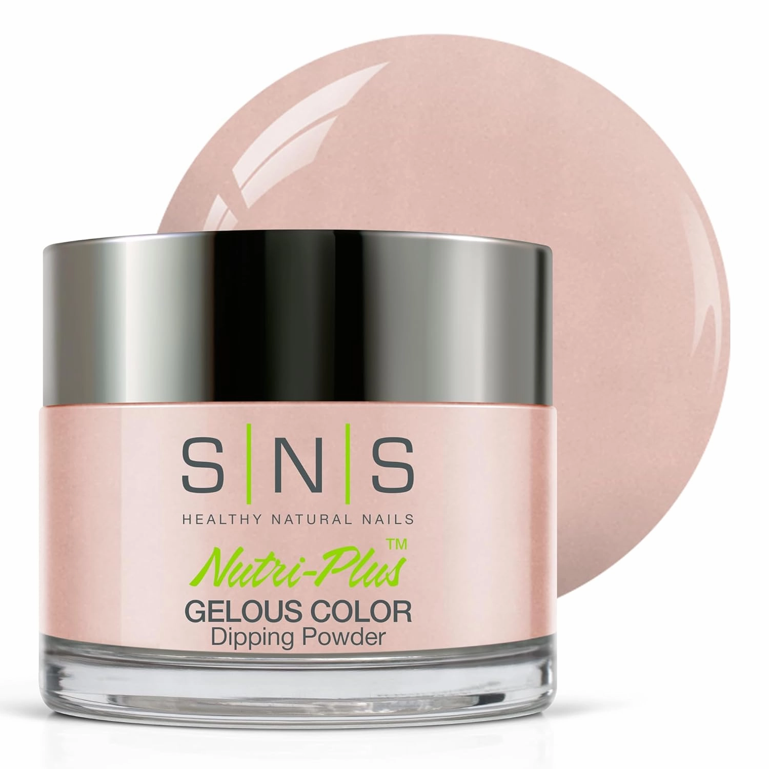 SNS Nail Dip Powder, Gelous Color Dipping Powder - La Boom (Natural Nudes/Tan, Cream) - Long-Lasting Dip Nail Color Lasts 14 Days - Low-Odor & No UV Lamp Required - 1 OZ
