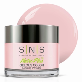 SNS Nail Dip Powder, Gelous Color Dipping Powder - Oui Oui (Natural Nudes/Pastel, Cream) - Long-Lasting Dip Nail Color Lasts 14 Days - Low-Odor & No UV Lamp Required - 1 OZ
