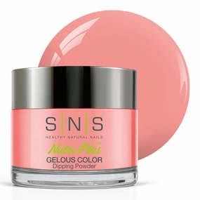 SNS Nail Dip Powder, Gelous Color Dipping Powder - Petunia Passion (Purple, Mauve/Pastel, Shimmer) - Long-Lasting Dip Nail Color Lasts 14 Days - Low-Odor & No UV Lamp Required - 1oz
