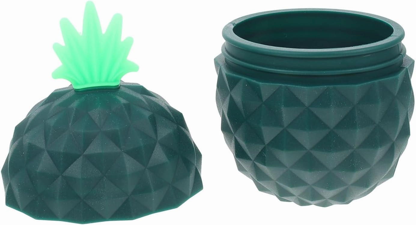 SOIMISS Ice Cube Tray Skincare Tool Moisturizing Pineapple Skin Care Roller with Pink Ice Facial Roller Massage Cooling Hot and Cold Face for Ice Roller Party Rollers Green