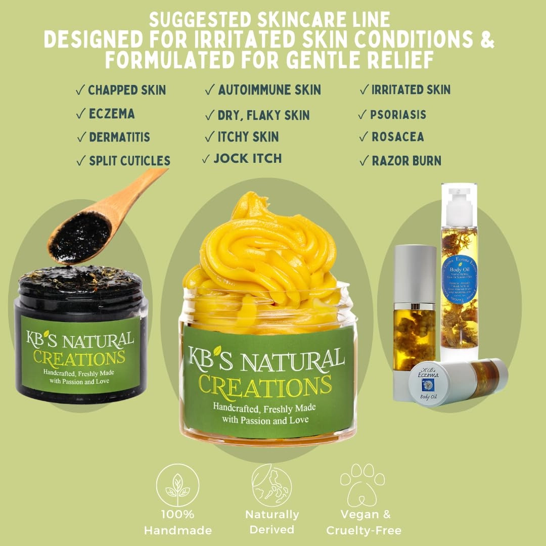 Soothing, Nourishing Clinically Tested Eczema Anti-ItchCream - Formulated With A Unique Oil From South America - Benefits Extra Dry Skin & Skin Irritations (Earthy, 4-ozs)