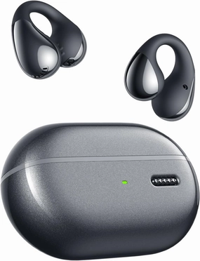 SoundPEATS PearlClip Pro Ear Ultra Open Ear Earbuds Wireless Headphones Bluetooth 5.4 Earphones Clip On Ear Buds with Mic, IPX5 Waterproof, 24 Hrs Play for Running Cycling Fitness