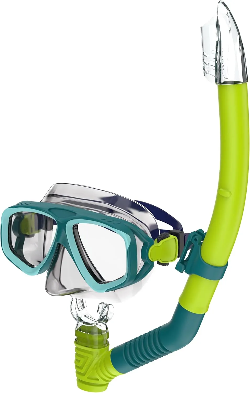 Speedo Unisex-Adult Swim Snorkel Dive Mask Anti-Fog with Nose Cover Adventure Series