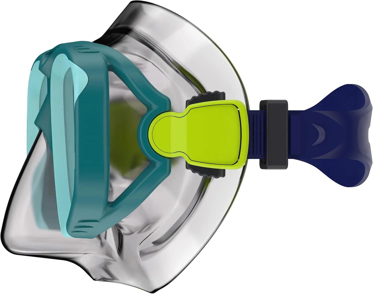 Speedo Unisex-Adult Swim Snorkel Dive Mask Anti-Fog with Nose Cover Adventure Series