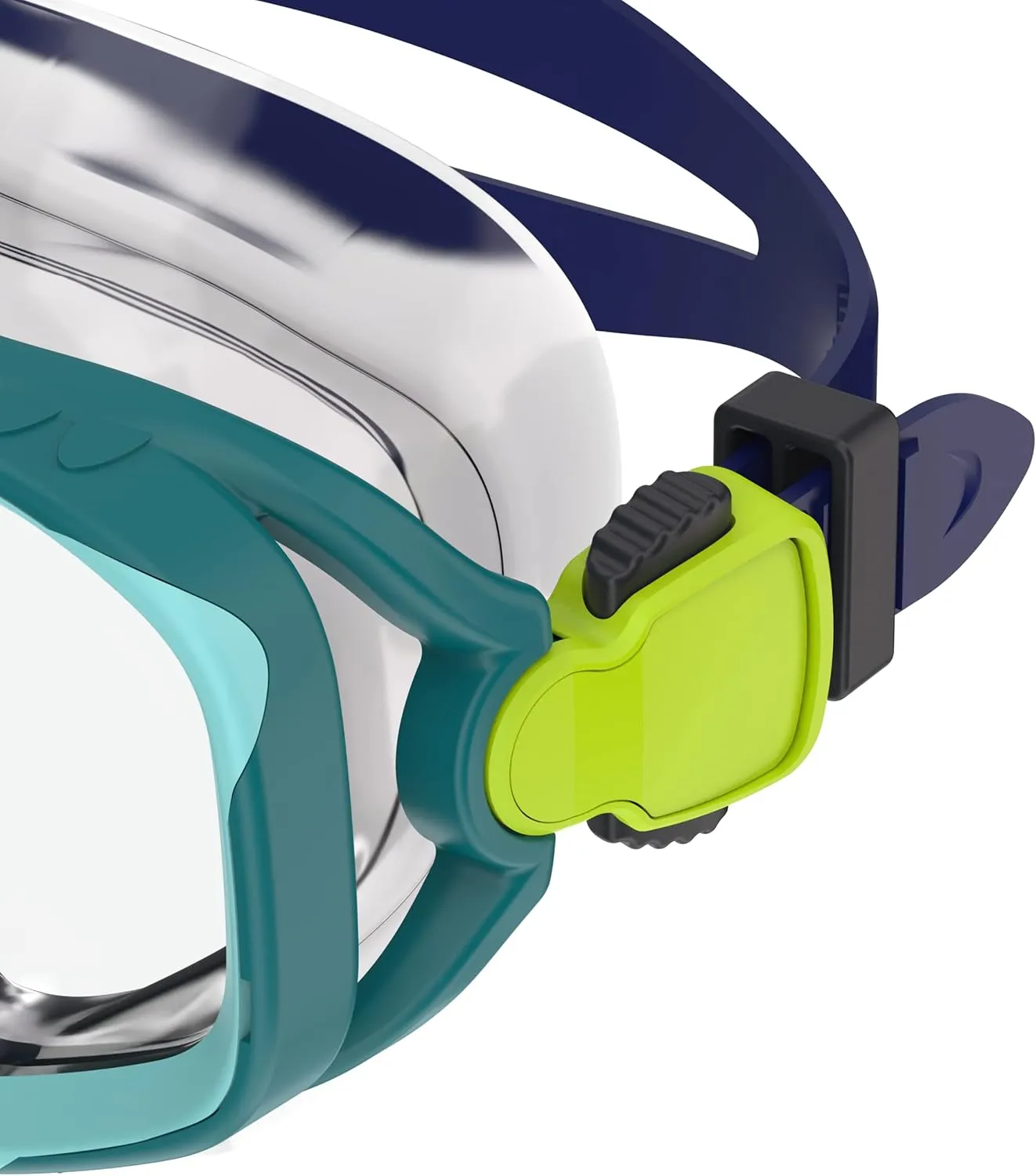 Speedo Unisex-Adult Swim Snorkel Dive Mask Anti-Fog with Nose Cover Adventure Series