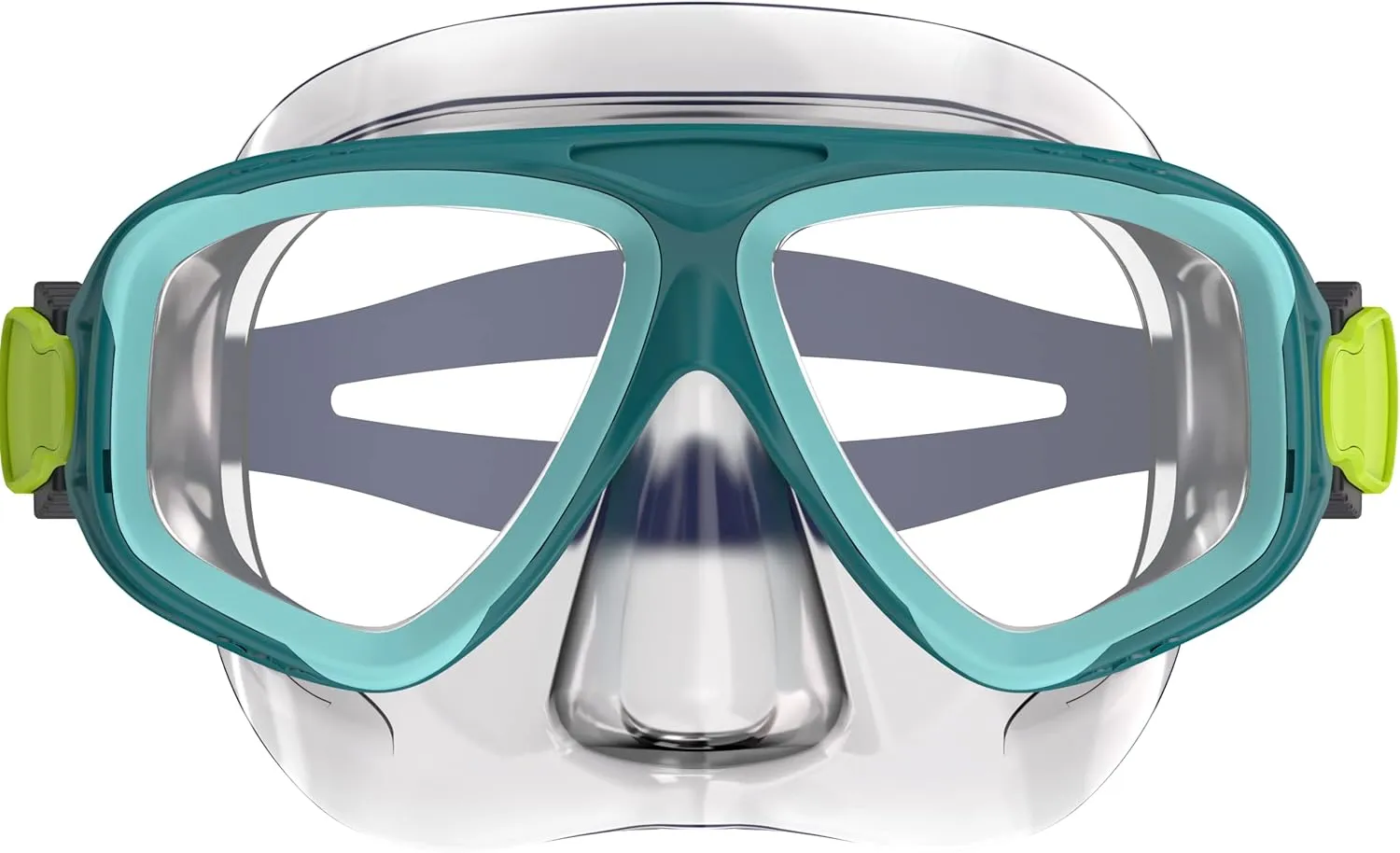 Speedo Unisex-Adult Swim Snorkel Dive Mask Anti-Fog with Nose Cover Adventure Series