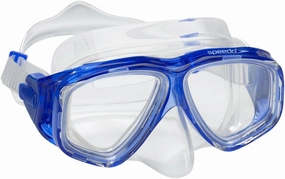 Speedo Unisex-Adult Swim Snorkel Dive Mask Anti-Fog with Nose Cover Adventure Series