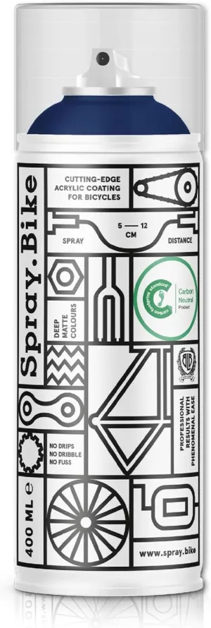 Spray Paint | Designed Mainly for Bicycles | Multi-Use Acrylic Spray Paint for Metal, Plastic | High Coverage Bike Paint, 400ml, Humber