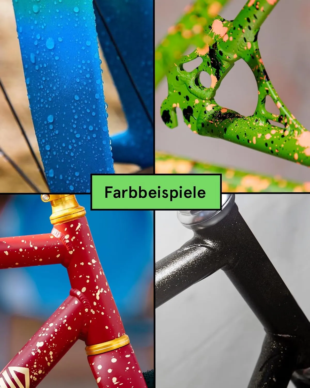 Spray Paint | Designed Mainly for Bicycles | Multi-Use Acrylic Spray Paint for Metal, Plastic | High Coverage Bike Paint, 400ml