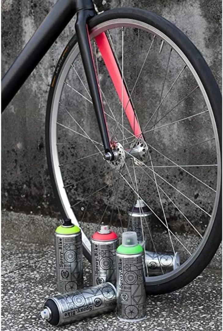 Spray Paint | Designed Mainly for Bicycles | Multi-Use Acrylic Spray Paint for Metal, Plastic | High Coverage Bike Paint, 400ml