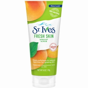 St. Ives Fresh Skin Invigorating Apricot Scrub 6 oz (Pack of 6)