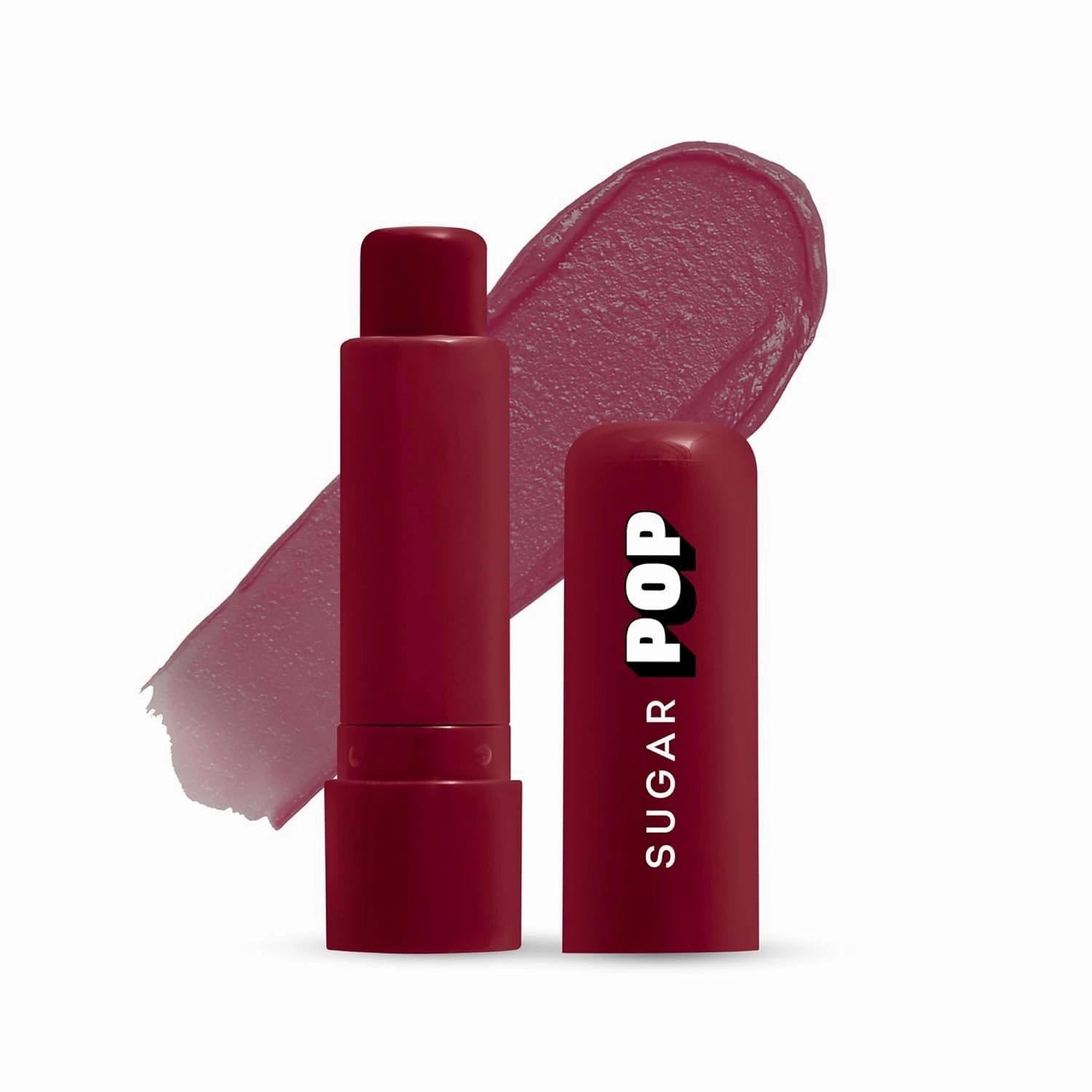 SUGAR_ POP Nourishing Lip Balm with SPF | Shea-Butter & Avocado Oil Infused | Moisturizing & Hydrating | Intense Care | 4.5 gm - 07 Plum