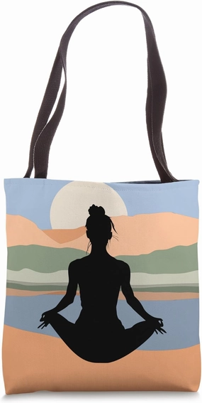 SUNSET MEDITATIONS - HARMONIOUS SILENCE Tote Bag