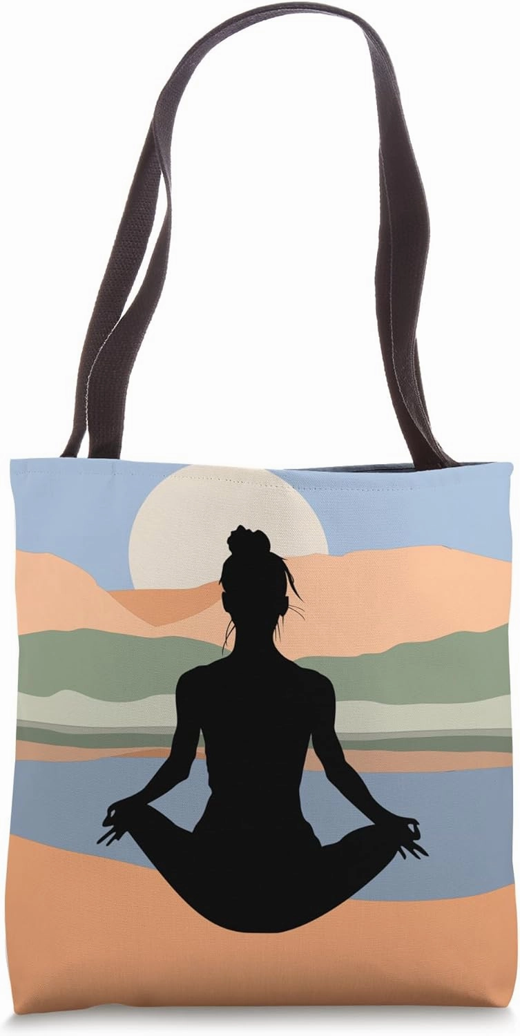 SUNSET MEDITATIONS - HARMONIOUS SILENCE Tote Bag