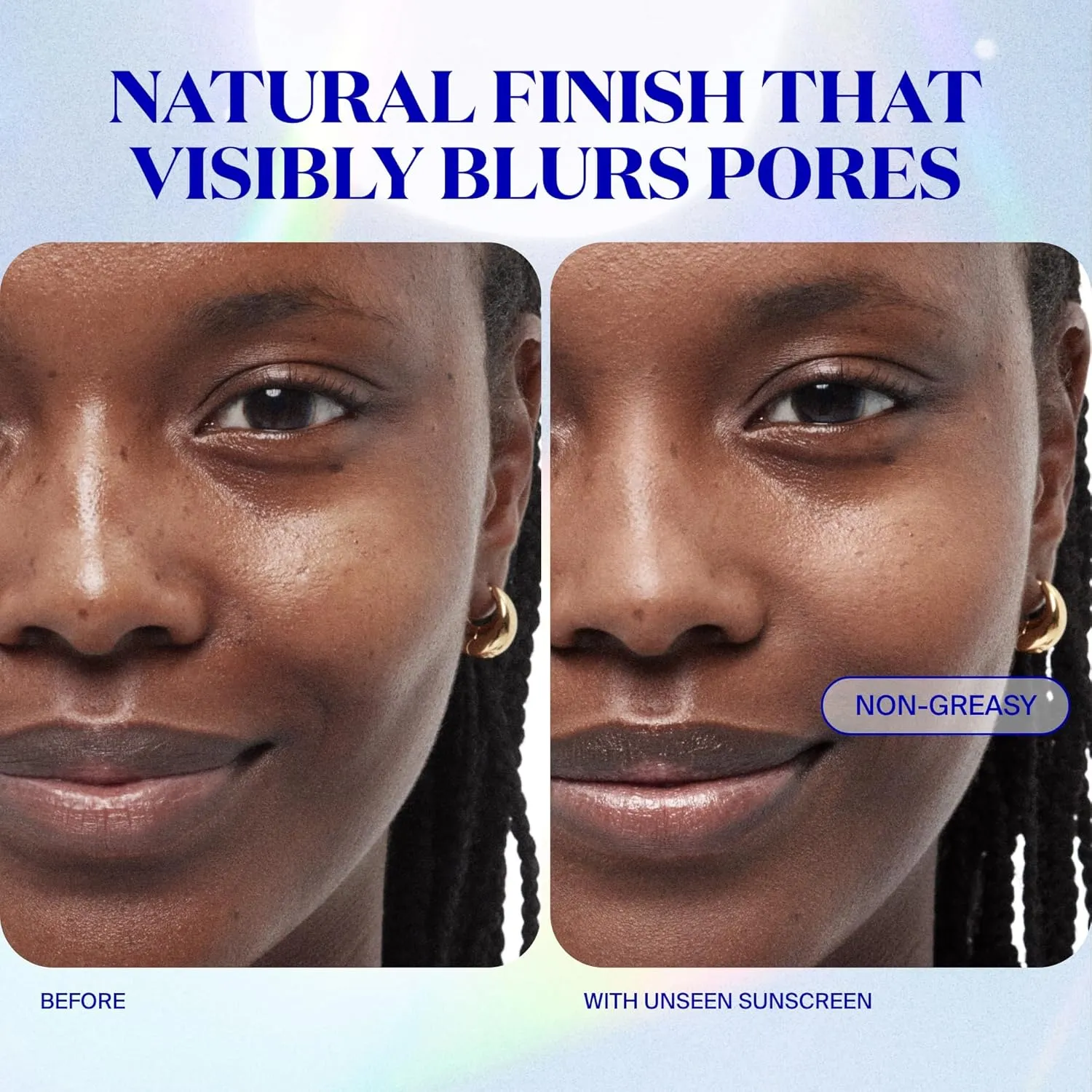 Supergoop! Unseen Sunscreen SPF 50 Invisible Sun Protection for Face - Broad Spectrum Face Sunscreen   Makeup-Gripping Primer - Weightless, Scentless, Oil Free - For All Skin Types - 0.68 fl oz
