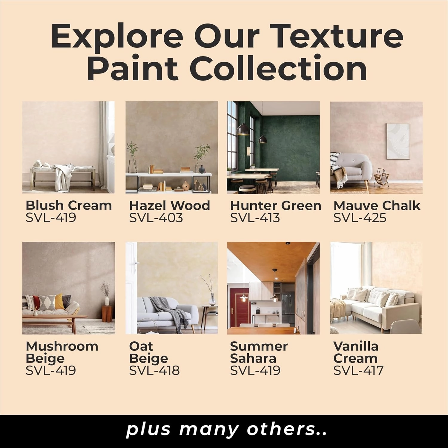SUZUKA Strato Texture Limewash Effect Matte Wall Paint, Lime Plaster, Venetian Interior Paint, Primer and Wax Top Coat included, Mushroom Beige