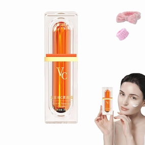 Swarous Vitamin C Multi Vc Natural Makeup Cream, Five Vitamin C Tone-Up Cream, Swarous Vitamin C Makeup Tone Up Cream, Moisturizing 𝐁𝐫𝐢𝐠𝐡𝐭𝐞𝐧ing Concealer Smooth Tone Up Cream (1PCS, One size)
