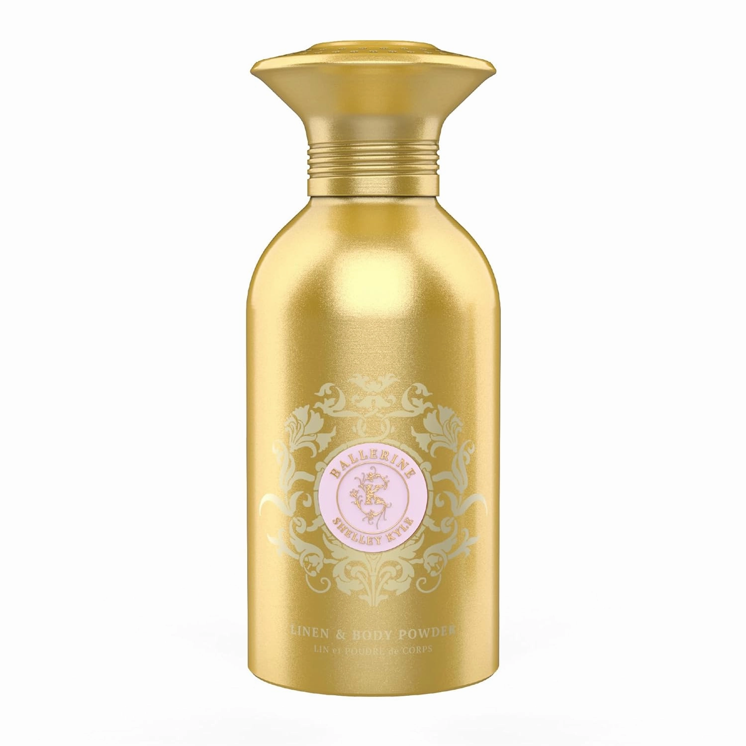 Talc-Free Body Powder for Women for Daily Use and After Bath - Ballerine 365 g (Puff not Included)