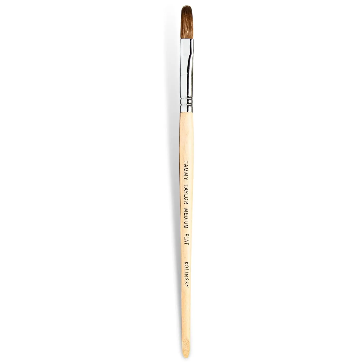 Tammy Taylor Kolinsky Acrylic Nail Brush | Real Sable, Professional Nail Brushes for Acrylic Application | Medium