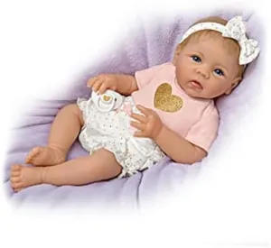 The Ashton-Drake Galleries Heart of Gold Baby Doll