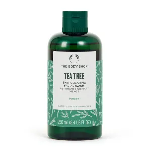 The Body Shop Tea Tree Skin Clearing Facial Wash – Purifying Vegan Face Wash For Oily, Blemished Skin – 8.4 oz