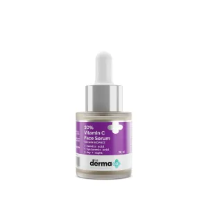 The Derma Co 20% Vitamin C Face Serum | Helps Revive Dull, Damaged Skin | Radiance Serum for All Skin Types | Non-Comedogenic Formula | 0.68 Fl Oz/20ml