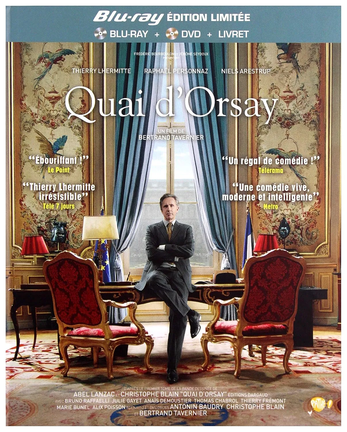 The French Minister ( Quai d'Orsay ) [ Blu-Ray Region A/B/C Import - France]