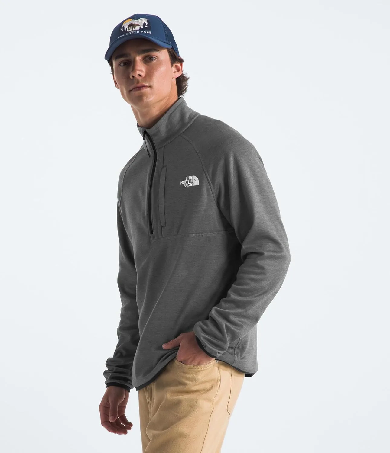 THE NORTH FACE Men's Canyonlands ½ Zip Pullover Sweatshirt - PFAS Free