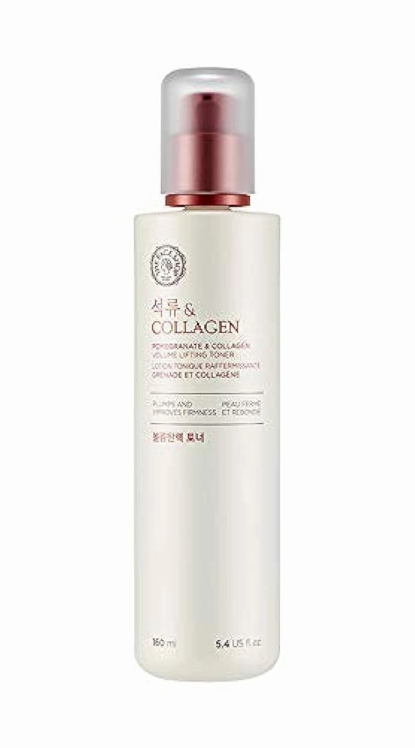 THE FACE SHOP Pomegranate and Collagen Volume Lifting Toner,K-Beauty