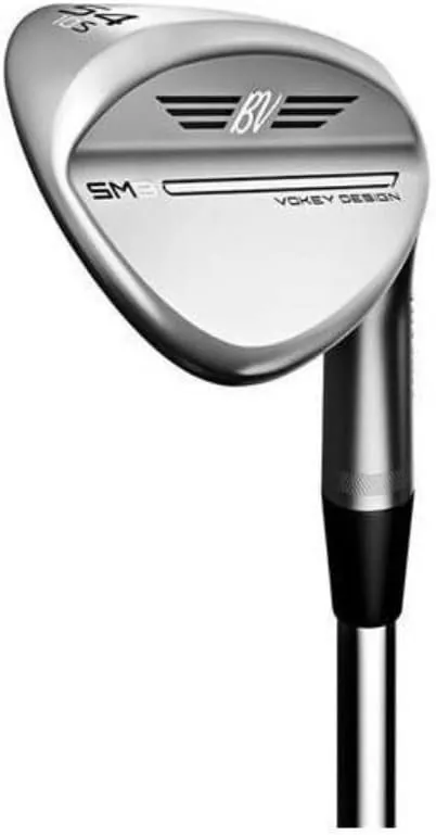 Titleist SM9 Golf Wedge, Men, Tour Chrome, 54.12D
