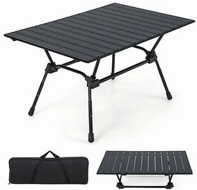 TM Replacement for/Fits Heavy-Duty Aluminum Camping Table, Folding Outdoor Picnic Table w/Carrying Bag Size : 35.5" x 24" x 17"-20.5"