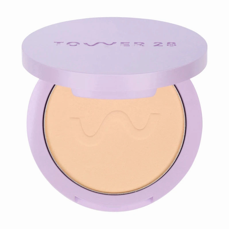Tower 28 Beauty GetSet Blur   Set Talc-Free Pressed Setting Powder : Balboa Banana