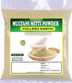 Tubees Multani Mitti Powder 1Kg | Fuller’s Earth | Bentonite Clay