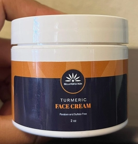 Turmeric Hydration Face Cream with Aloe Vera, Sunflower Seed Oil for Soft Skin