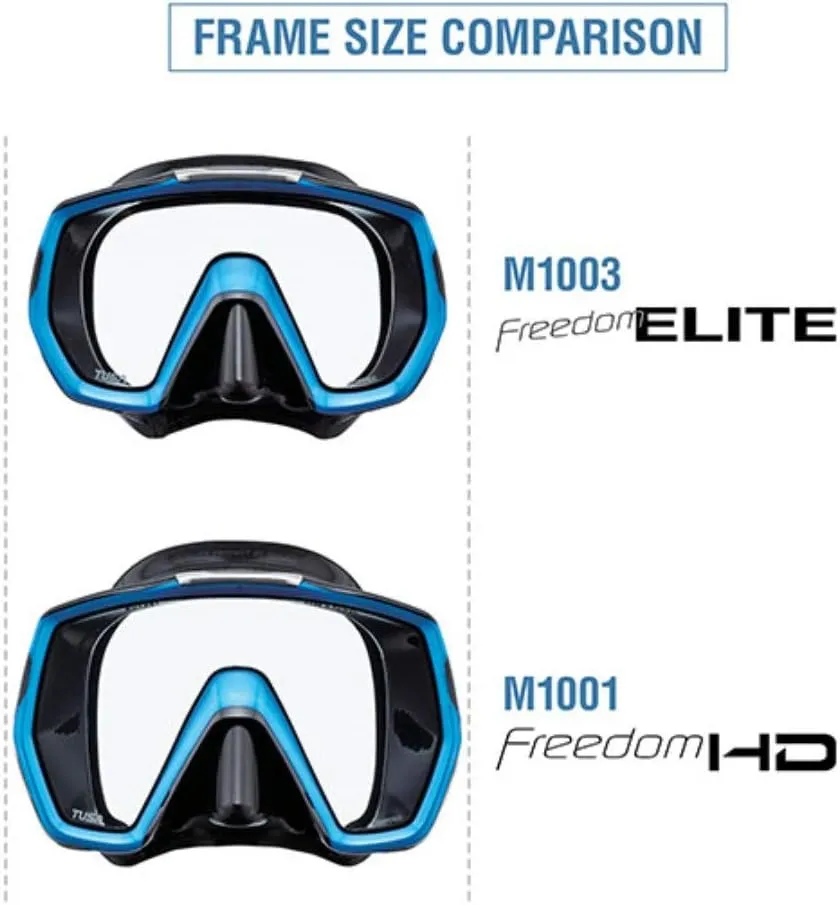 TUSA M-1001 Freedom HD Scuba Diving Mask