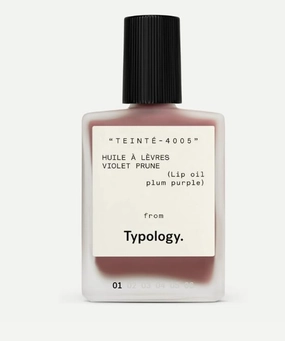 Typology Lip Care Duo Tint & Hydrate - Plum Purple Lip Oil & Repairing Lip Masque