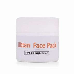 Ubtan Face Pack, 100g, Turmeric, Saffron and Almond Oil, for Skin Brightening and Dark Spots