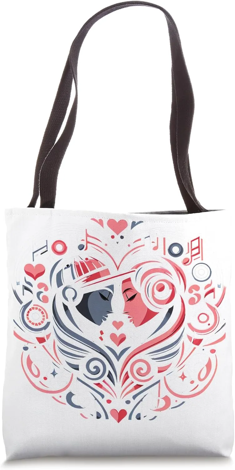 Urban Love — Hip-Hop & Valentine's Day Inspired Design Tote Bag