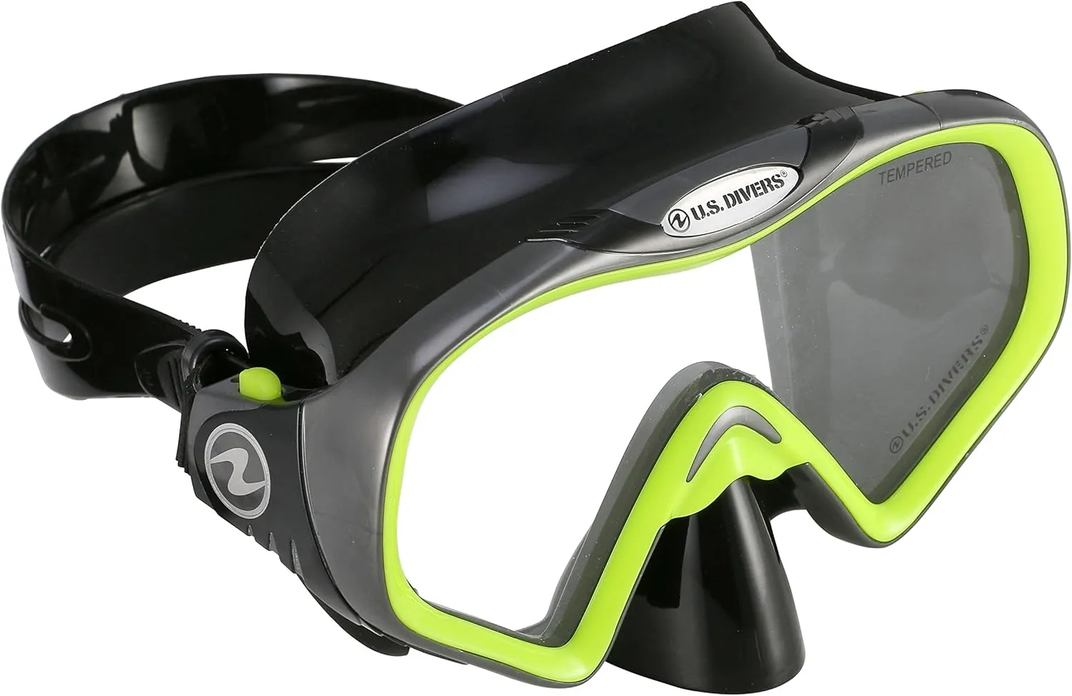 U.S. Divers Starbuck III Purge Paradise Go Pro Snorkel Hinge flex Fins Set