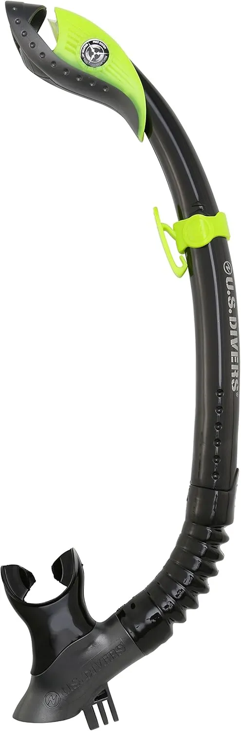 U.S. Divers Starbuck III Purge Paradise Go Pro Snorkel Hinge flex Fins Set