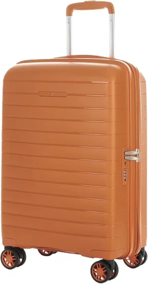 VERAGE Carry On Luggage With Spinner Wheels, Expandable Hardshell Spinner Suitcase for Travel, TSA Approved, (Carry-On 20-Inch, Orange)
