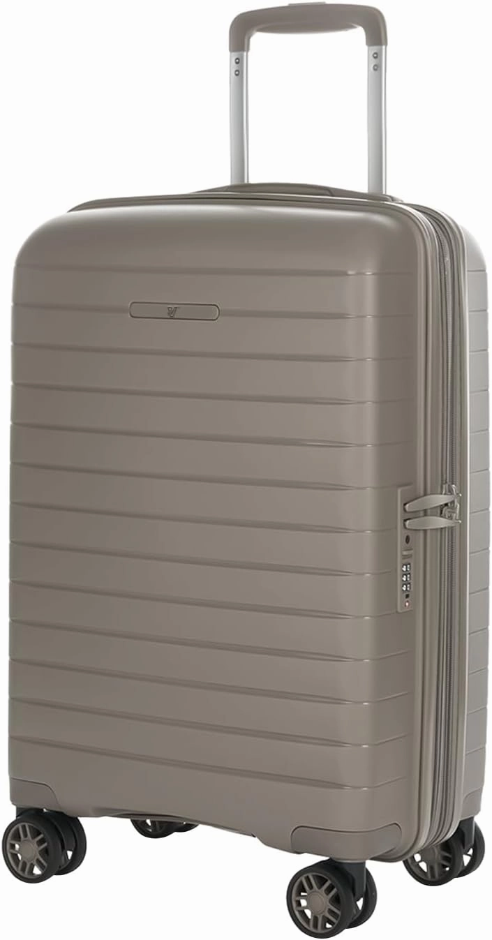 VERAGE Carry On Luggage With Spinner Wheels, Expandable Hardshell Spinner Suitcase for Travel, TSA Approved, (Carry-On 20-Inch, Khaki)