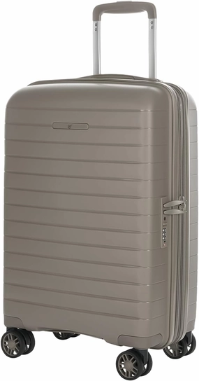 VERAGE Carry On Luggage With Spinner Wheels, Expandable Hardshell Spinner Suitcase for Travel, TSA Approved, (Carry-On 20-Inch, Khaki)