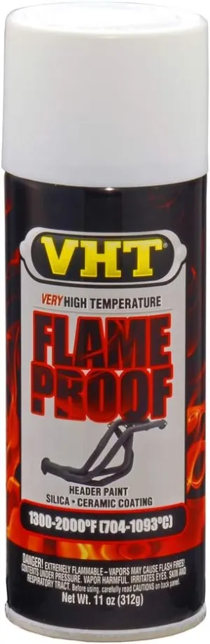 VHT Flameproof Coating Very High Heat Flat White Primer