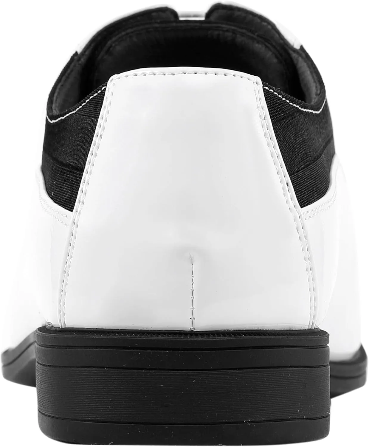 Viotti 179, Casual Dress Oxford Shoes for Men, Satin Striped Lace-Ups, Men's Business Casual Leather & Satin Shoe, for All Formal Occasions