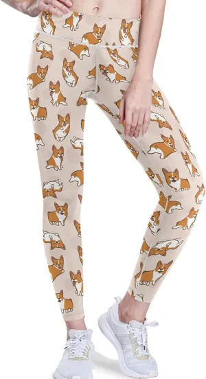 visesunny Women's Yoga Pants High Waisted Tummy Control Non See-Through Running Workout Leggings with Pockets Athletic Pant