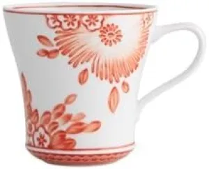 Vista Alegre Oscar De La Renta Coralina Mug 15 Oz