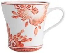 Vista Alegre Oscar De La Renta Coralina Mug 15 Oz