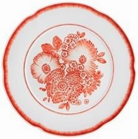Vista Alegre Oscar De La Renta Coralina Dinner Plate